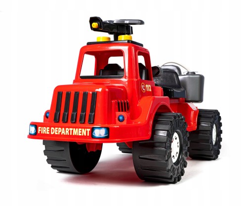 DUZA-STRAZ-POZARNA-JEZDZIK-ZABAWKA-SAMOCHOD-POLEWA-Wysokosc-produktu-42-cm
